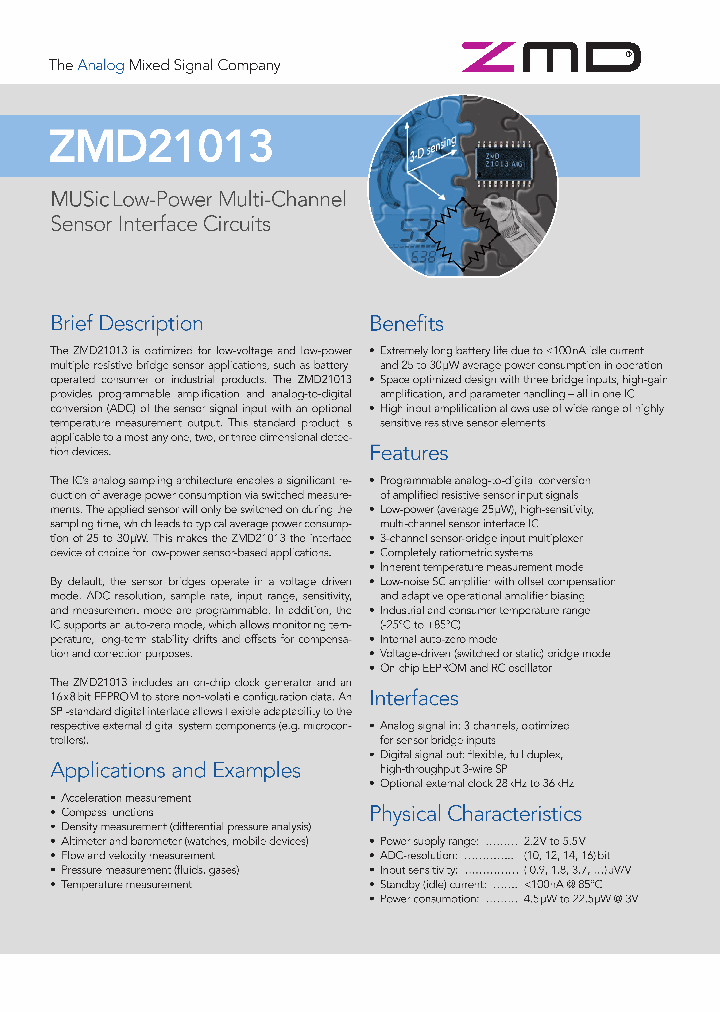 ZMD21013_4670558.PDF Datasheet