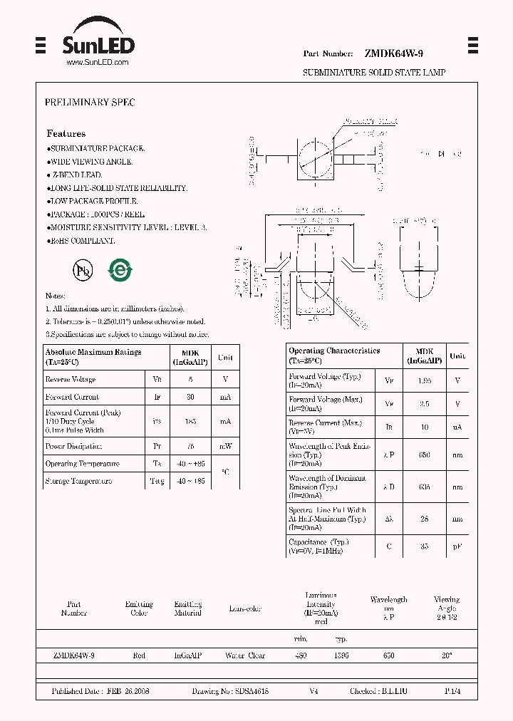 ZMDK64W-9_4228147.PDF Datasheet