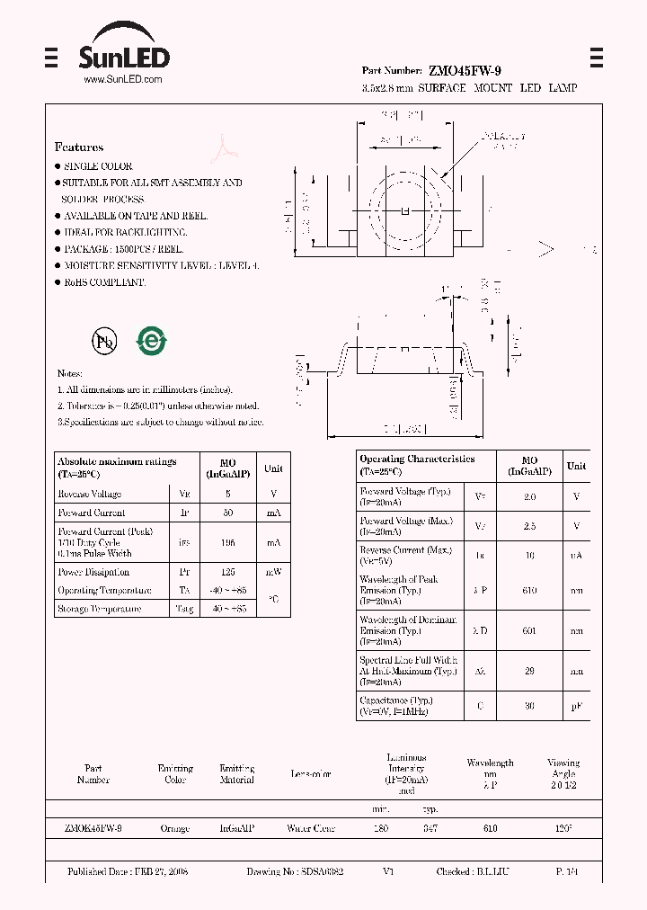 ZMO45FW-9_4233791.PDF Datasheet