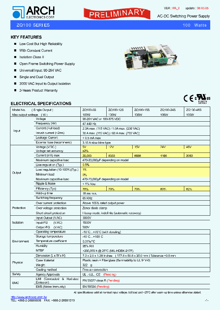ZQ100-12S_4556119.PDF Datasheet