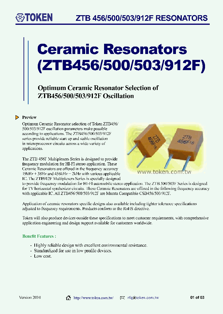 ZTB456F11_4650330.PDF Datasheet