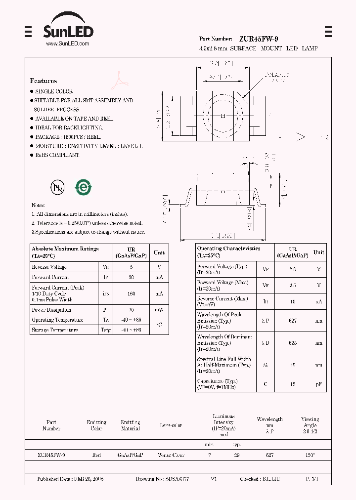 ZUR45FW-9_4364980.PDF Datasheet