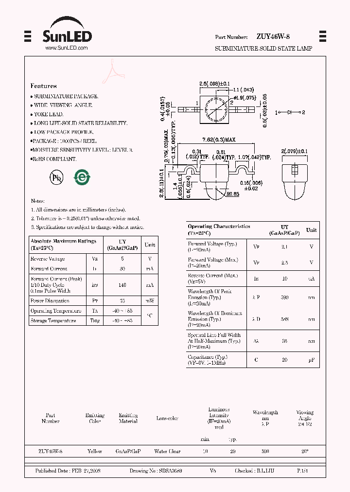 ZUY46W-8_4252389.PDF Datasheet