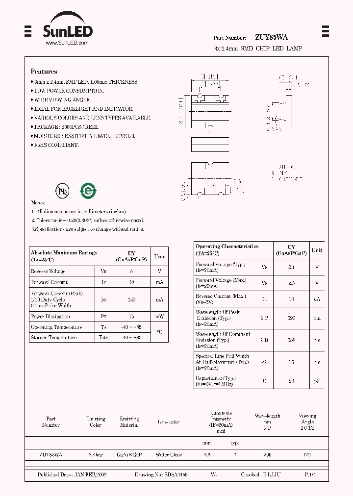 ZUY85WA_4445723.PDF Datasheet