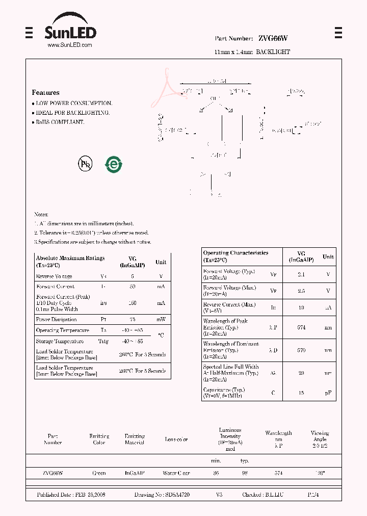 ZVG66W_4398910.PDF Datasheet