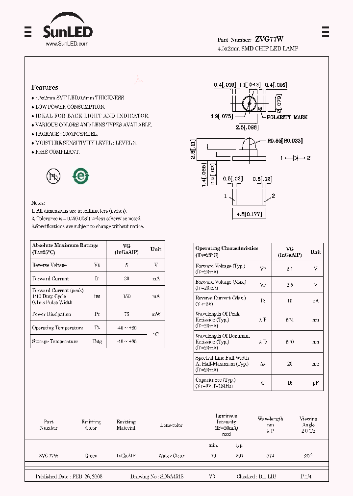 ZVG77W_4447595.PDF Datasheet