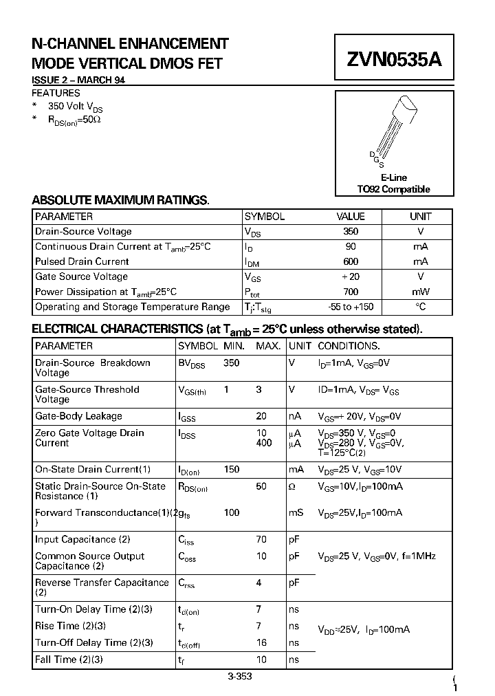 ZVN0535A_4310159.PDF Datasheet