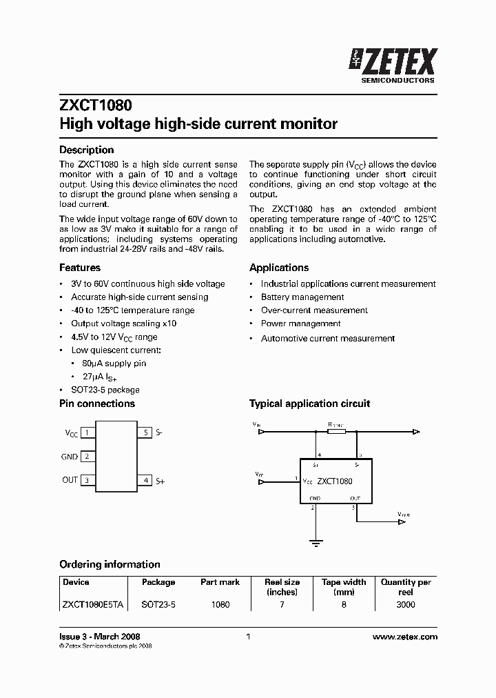 ZXCT108008_4288709.PDF Datasheet