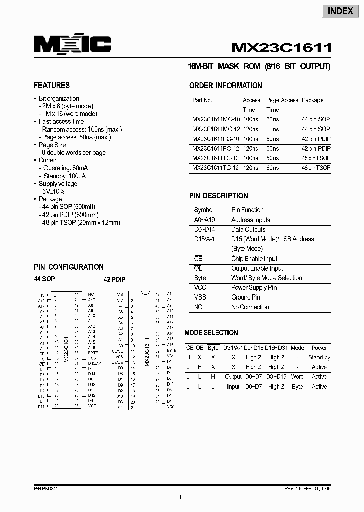 23C1611_964887.PDF Datasheet