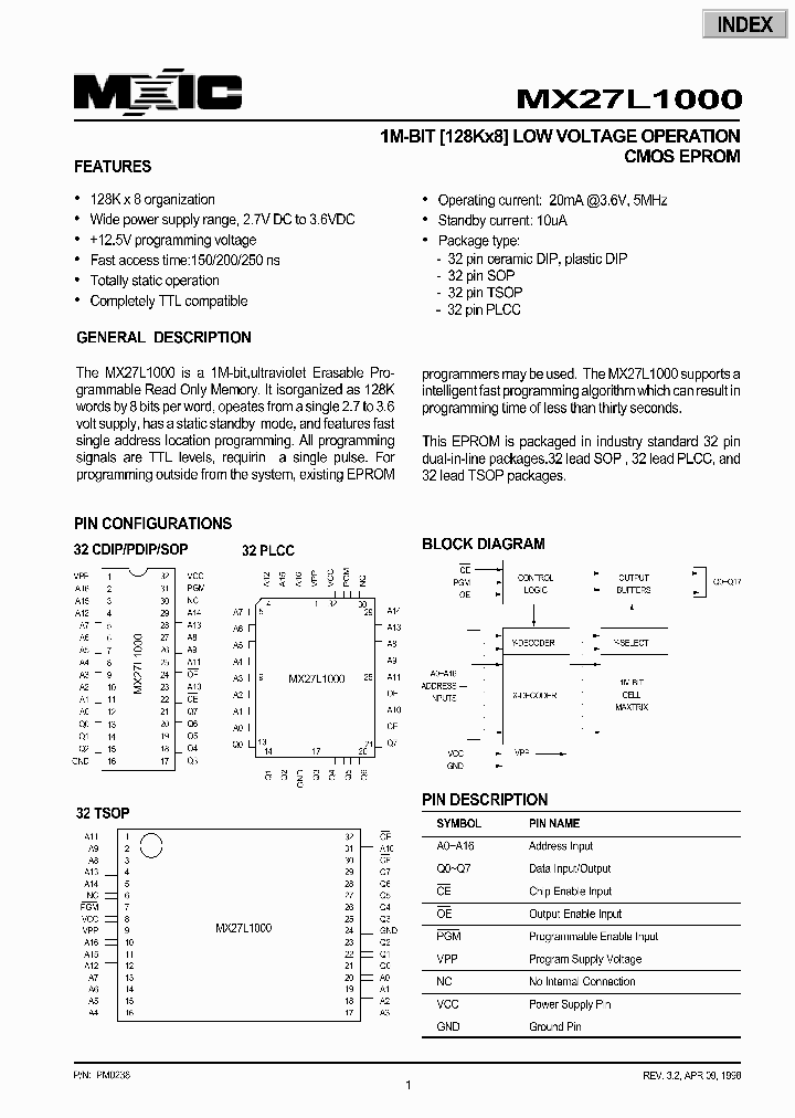 27L1000_965421.PDF Datasheet