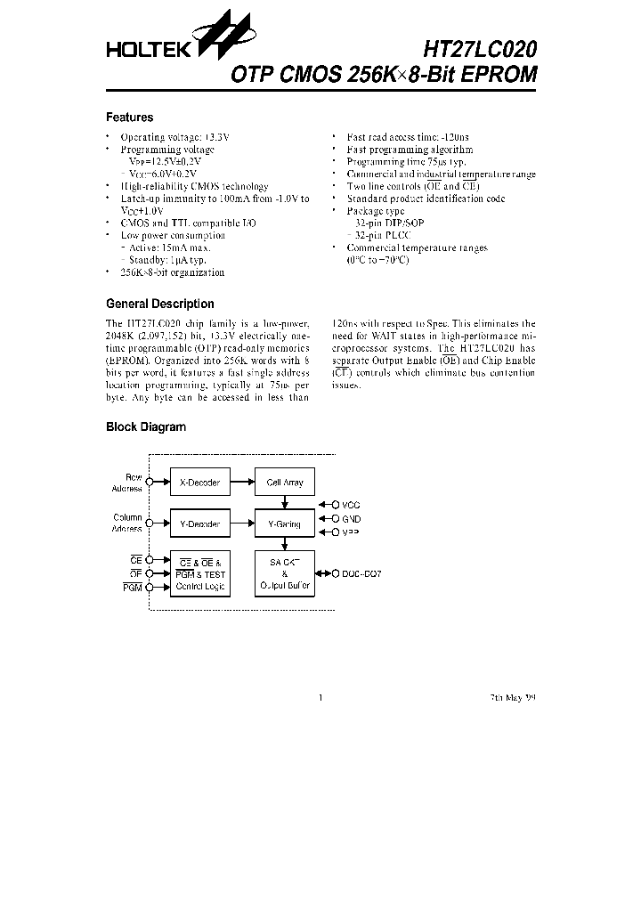 27LC020_965424.PDF Datasheet