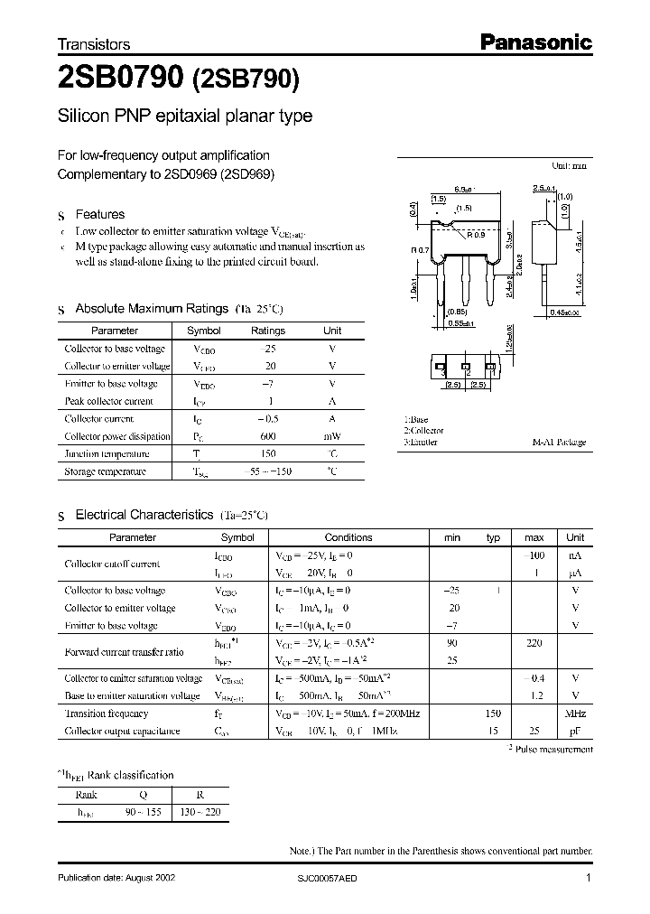 2SB0790_965860.PDF Datasheet