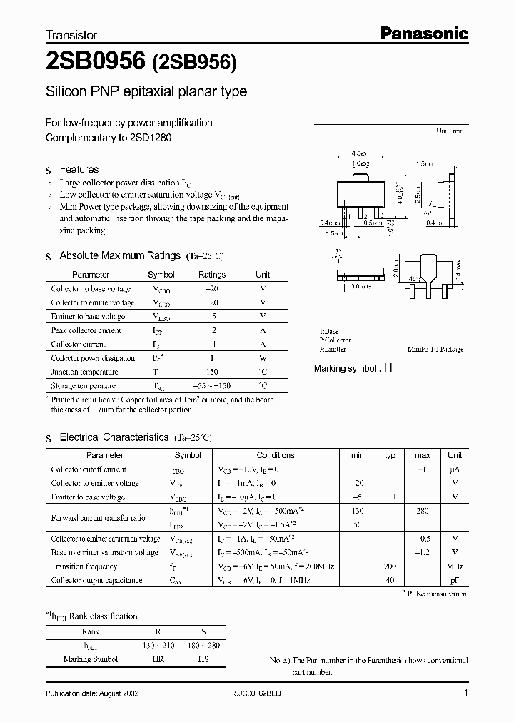 2SB0956_965864.PDF Datasheet
