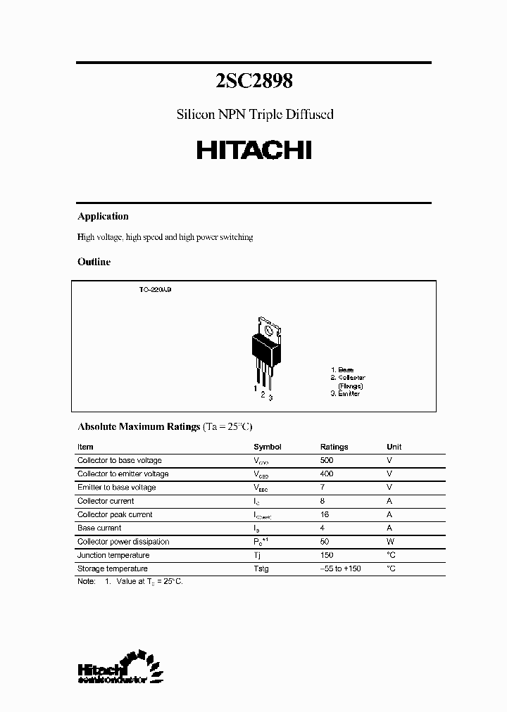 2SC2898_966086.PDF Datasheet