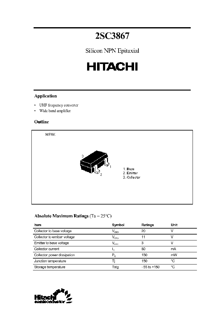 2SC3867_966160.PDF Datasheet