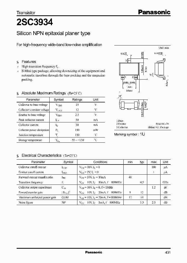 2SC3934_966169.PDF Datasheet