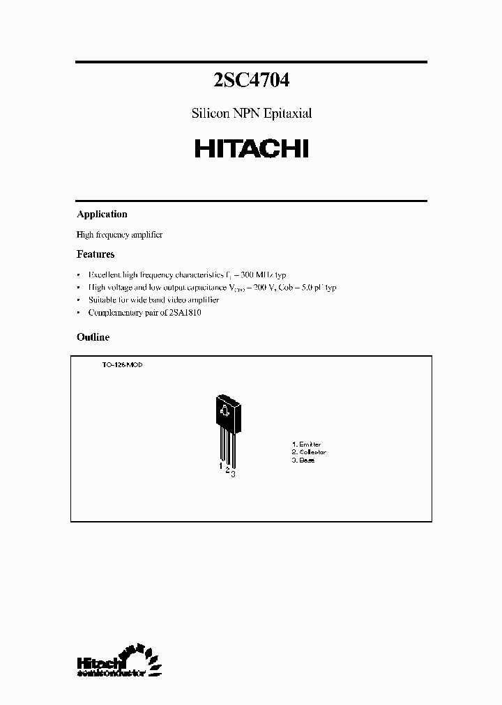 2SC4704_966225.PDF Datasheet