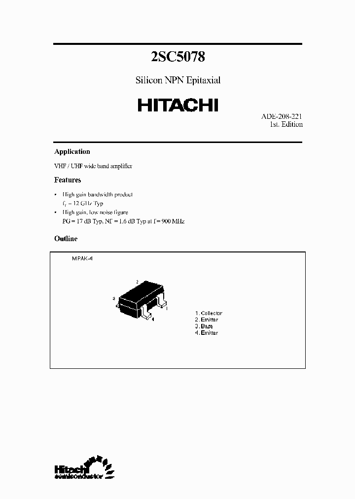 2SC5078_966270.PDF Datasheet