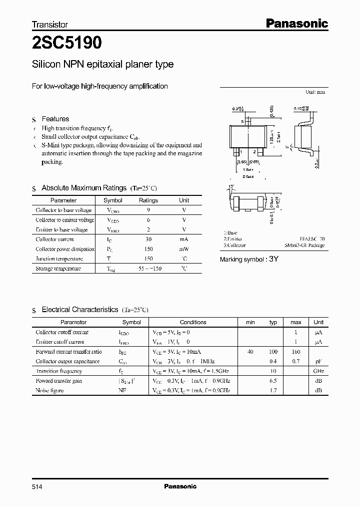 2SC5190_966287.PDF Datasheet