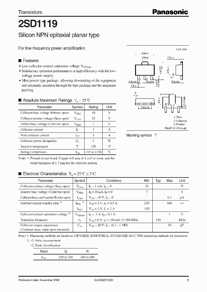 2SD1119_966373.PDF Datasheet