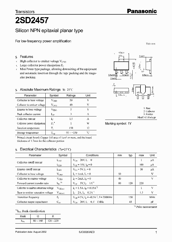 2SD2457_966539.PDF Datasheet