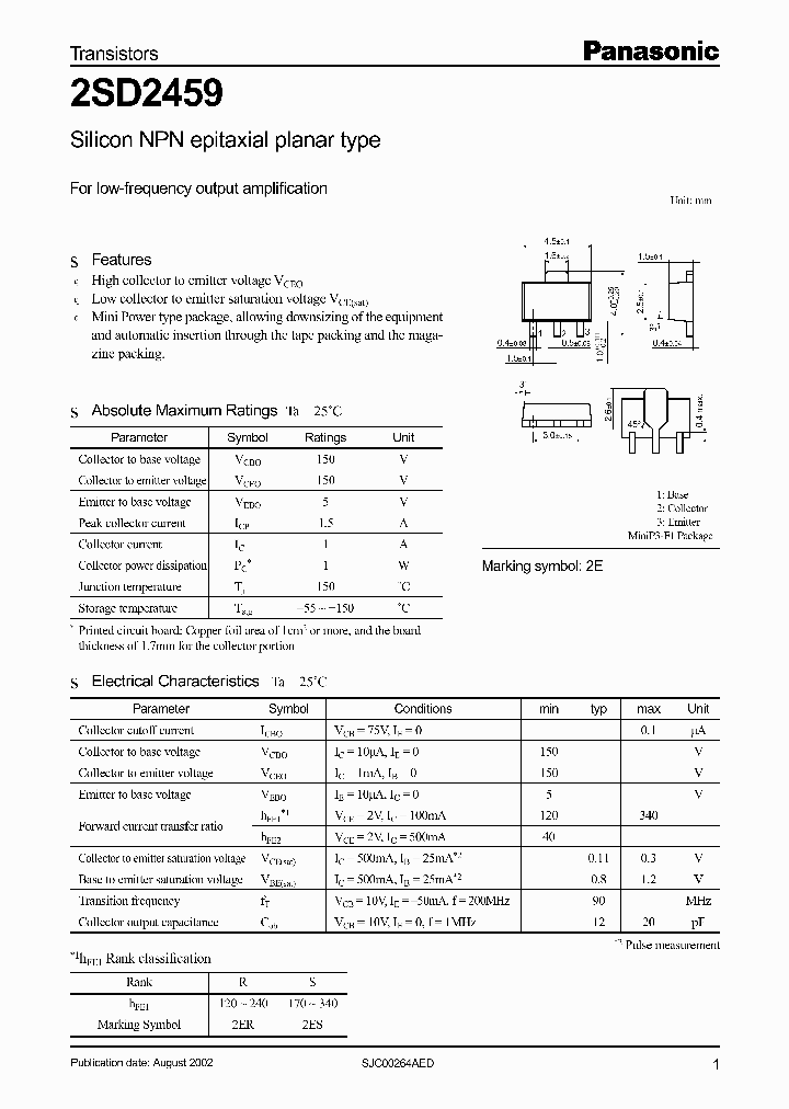 2SD2459_966540.PDF Datasheet