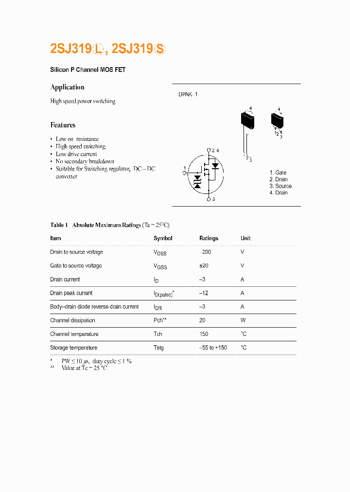 2SJ319_966639.PDF Datasheet