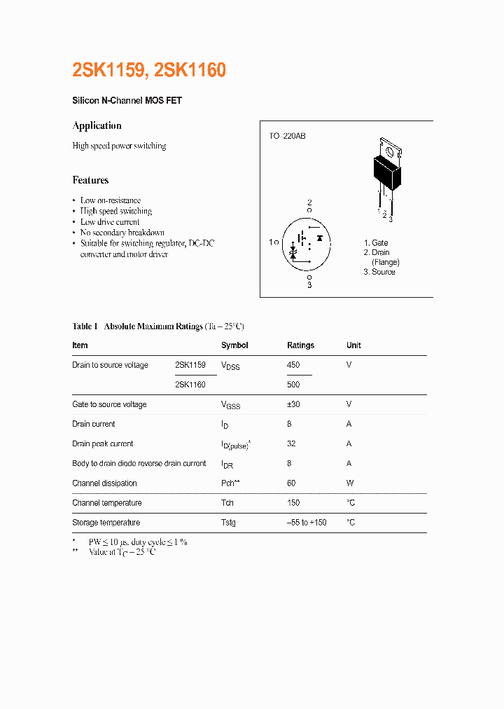2SK1159_966713.PDF Datasheet