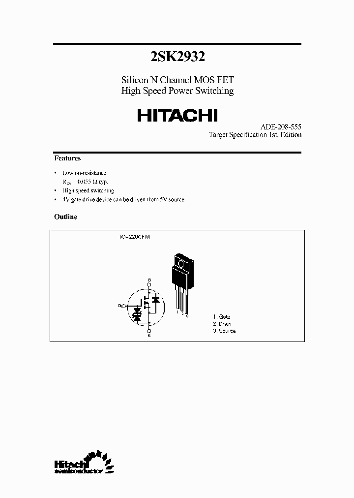 2SK2932_966910.PDF Datasheet