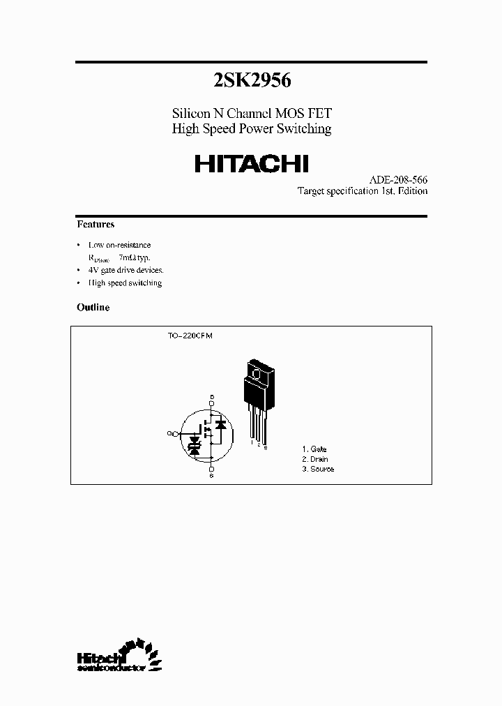 2SK2956_966920.PDF Datasheet