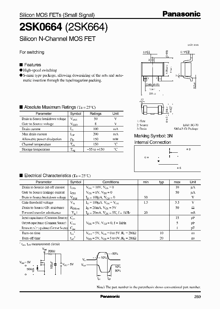 2SK664_966983.PDF Datasheet