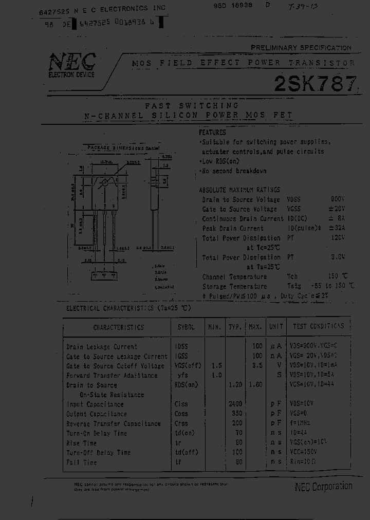 2SK787_966987.PDF Datasheet