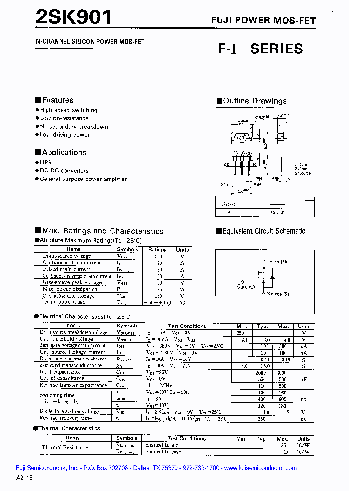 2SK901_966989.PDF Datasheet