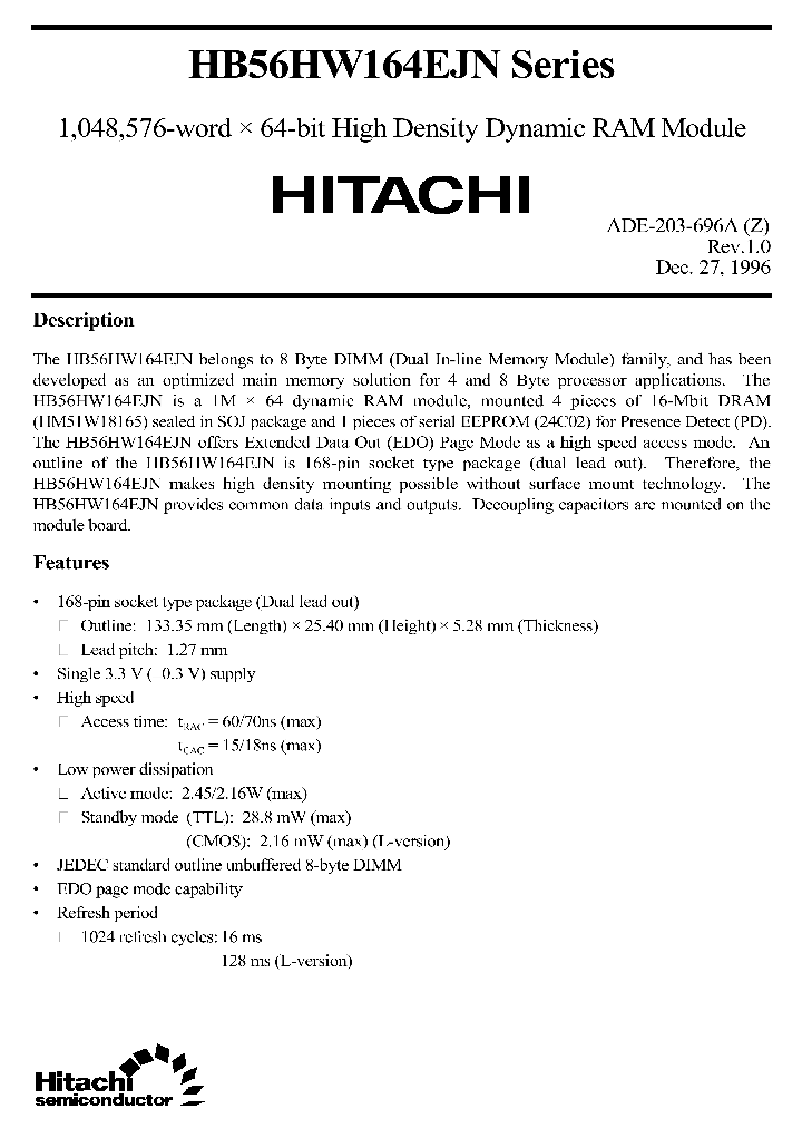 56HW164E_968870.PDF Datasheet