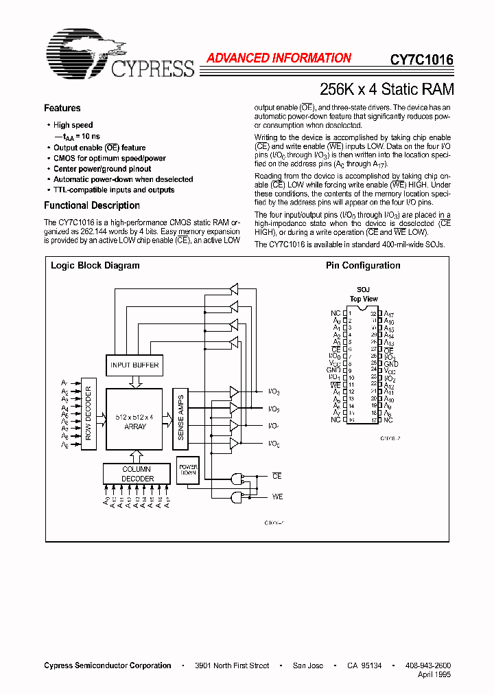 7C1016_971798.PDF Datasheet