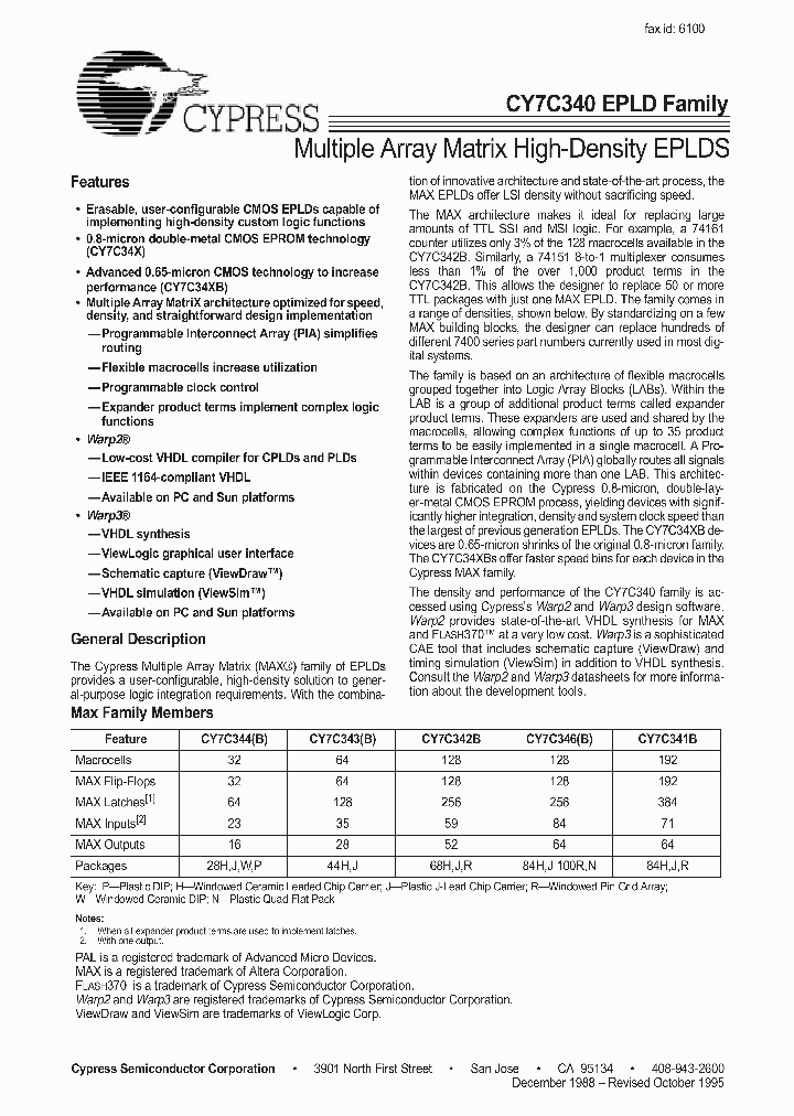 7C340FAM_971883.PDF Datasheet