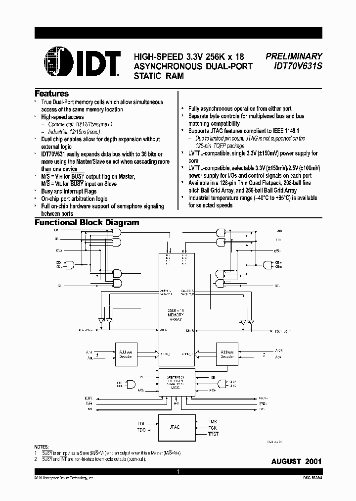 70V631DS87343_970300.PDF Datasheet