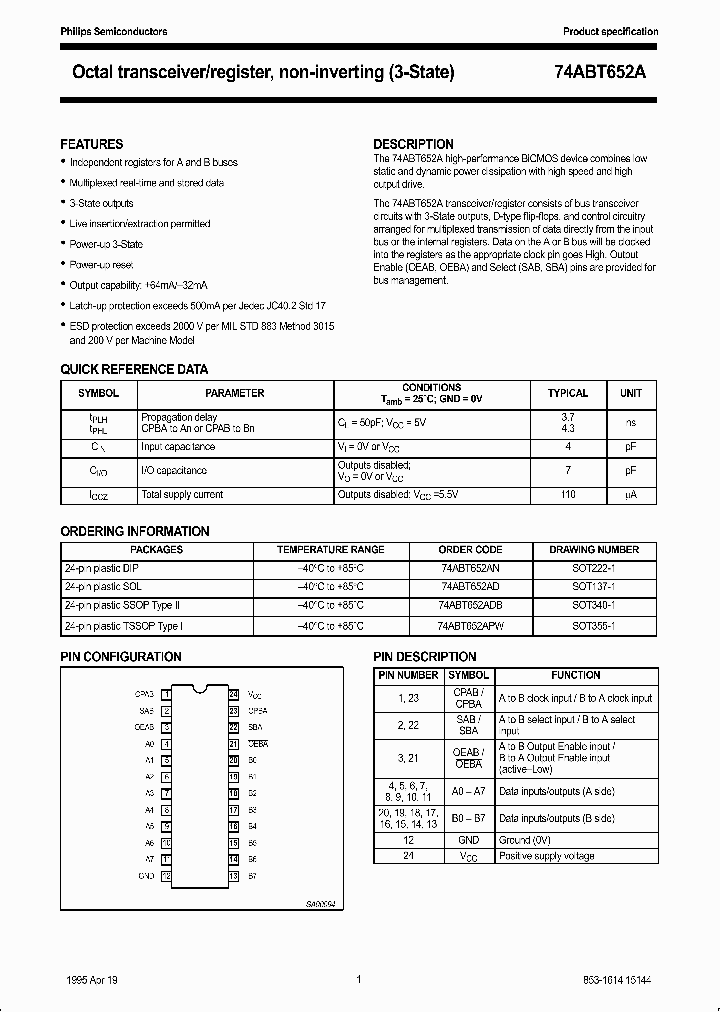 74ABT652A_970605.PDF Datasheet