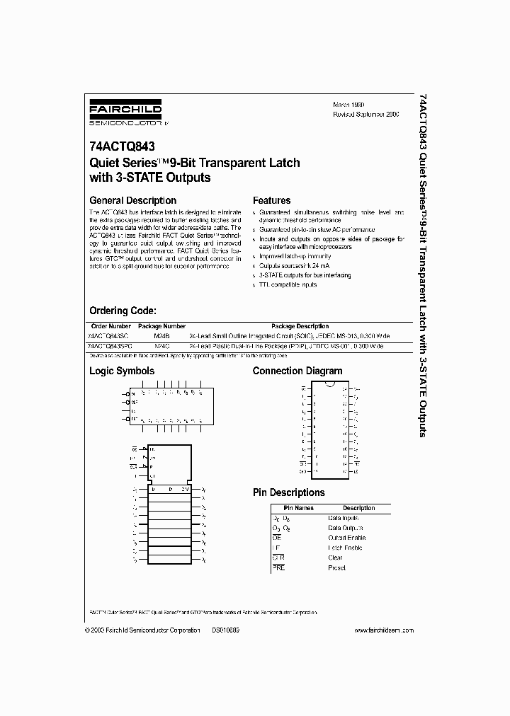 74ACTQ843_970722.PDF Datasheet