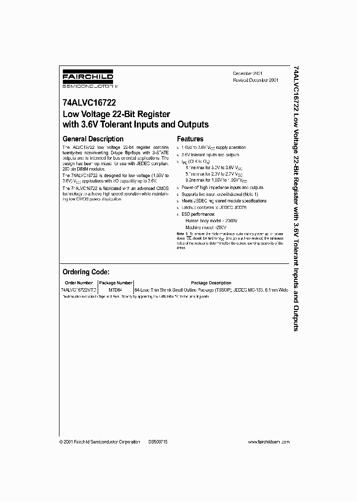 74ALVC16722_970758.PDF Datasheet