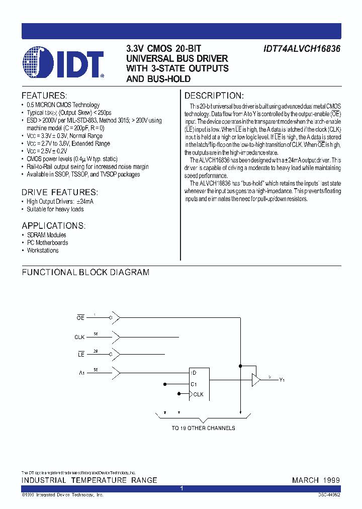 74ALVCH16836DS82222_970817.PDF Datasheet