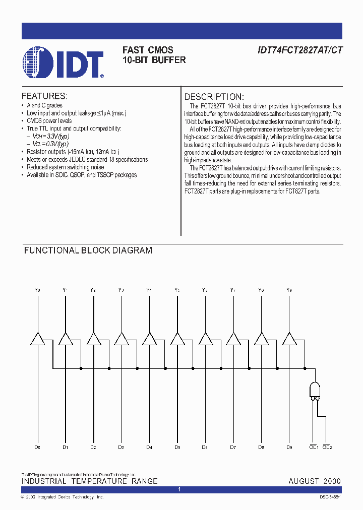 74FCT2827TDS88500_971060.PDF Datasheet