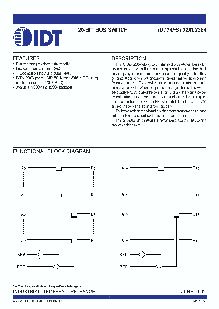 74FST32XL2384DS15037_971111.PDF Datasheet