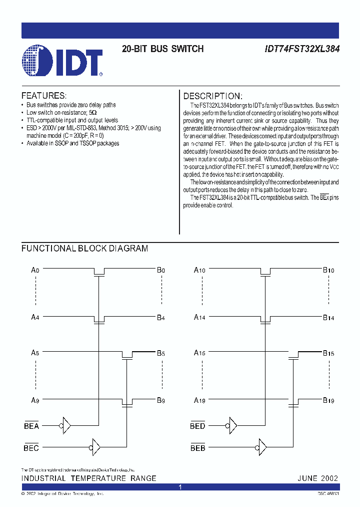 74FST32XL384DS67192_971112.PDF Datasheet