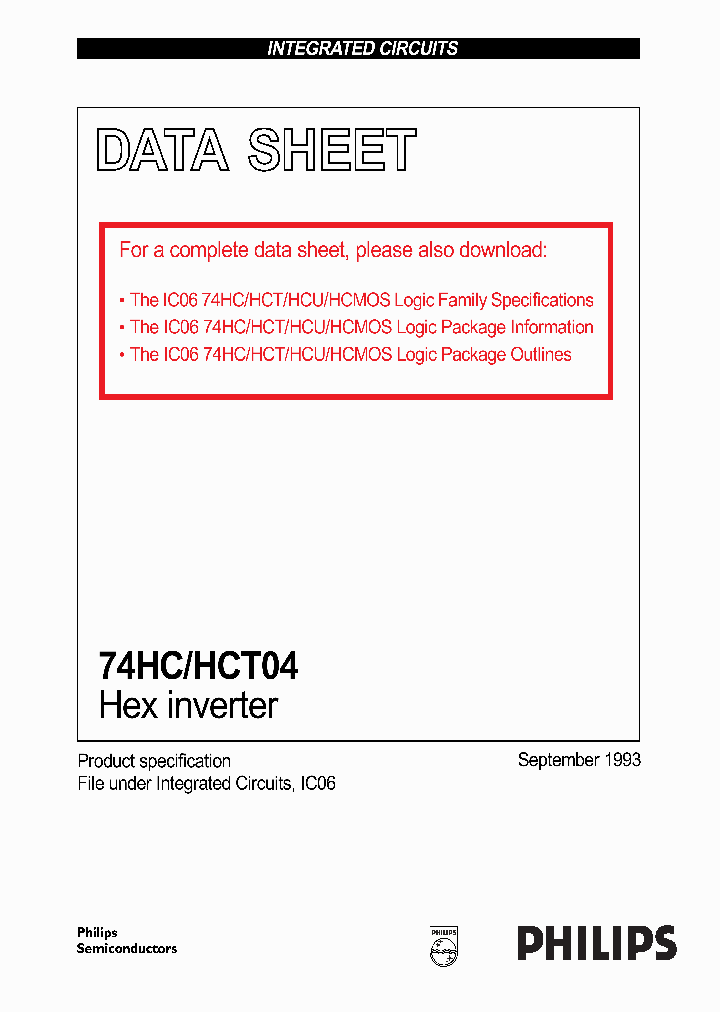 74HCHCT04CNV2_971117.PDF Datasheet