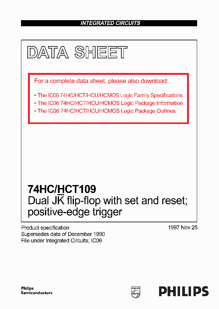 74HCHCT109CNV2_971120.PDF Datasheet