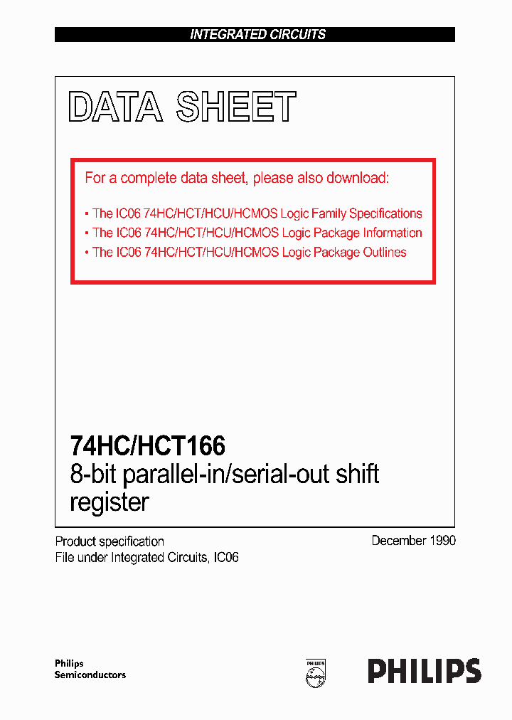 74HCHCT166CNV2_971133.PDF Datasheet