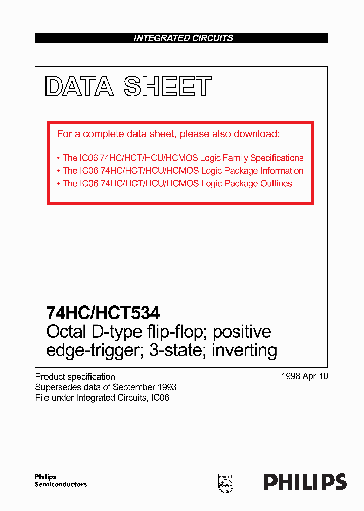74HCHCT534CNV2_971181.PDF Datasheet