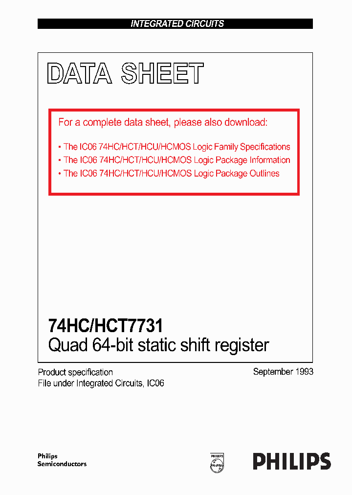 74HCHCT7731CNV3_971198.PDF Datasheet