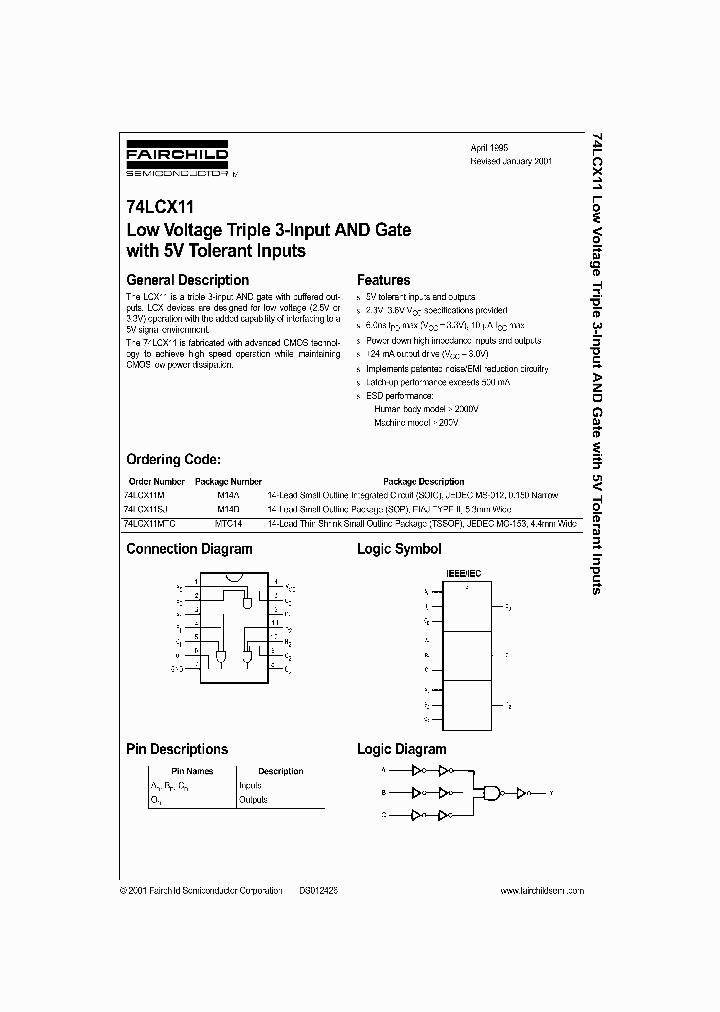 74LCX11_971234.PDF Datasheet
